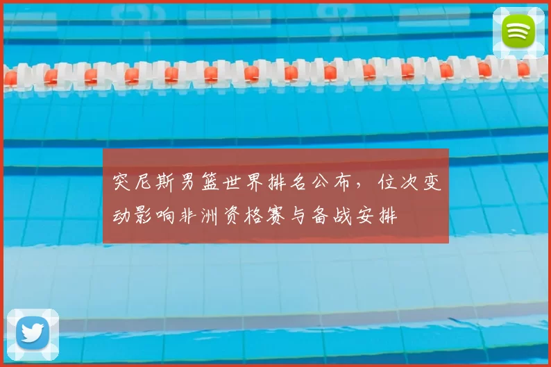 突尼斯男篮世界排名公布，位次变动影响非洲资格赛与备战安排